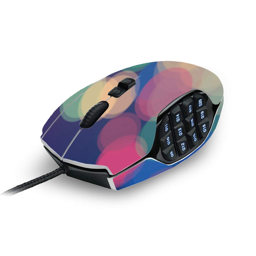 MightySkins Skin Compatible with Logitech G600 MMO Gaming Mouse - Focus | Protective, Durable, and Unique Vinyl Decal wrap Cover | Easy to Apply, Remove, and Change Styles | Made in The USA