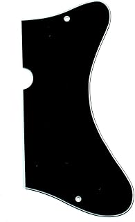 DANELECTRO U2 Styel Guitar Pickguard,3Ply Black