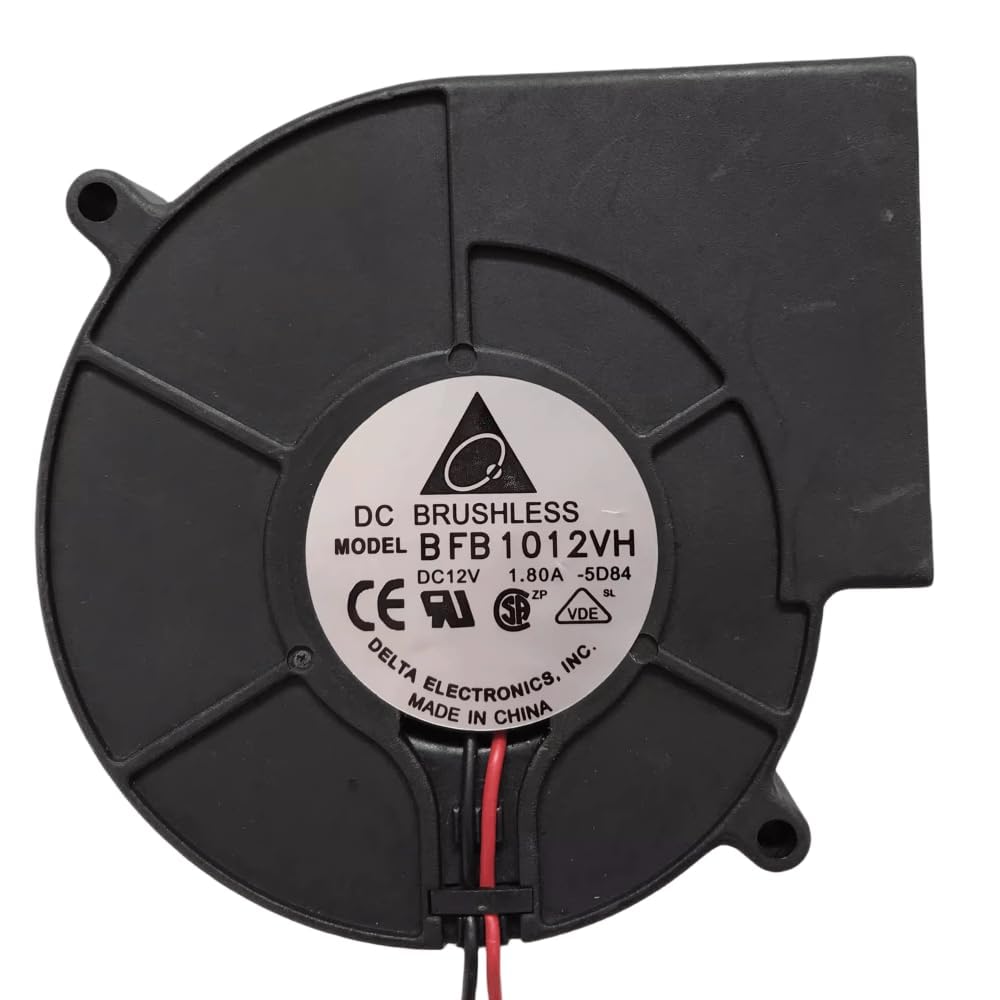 for BFB1012VH 12V 1.80A 9733 9CM 2-Wire Blower Cooling Fan