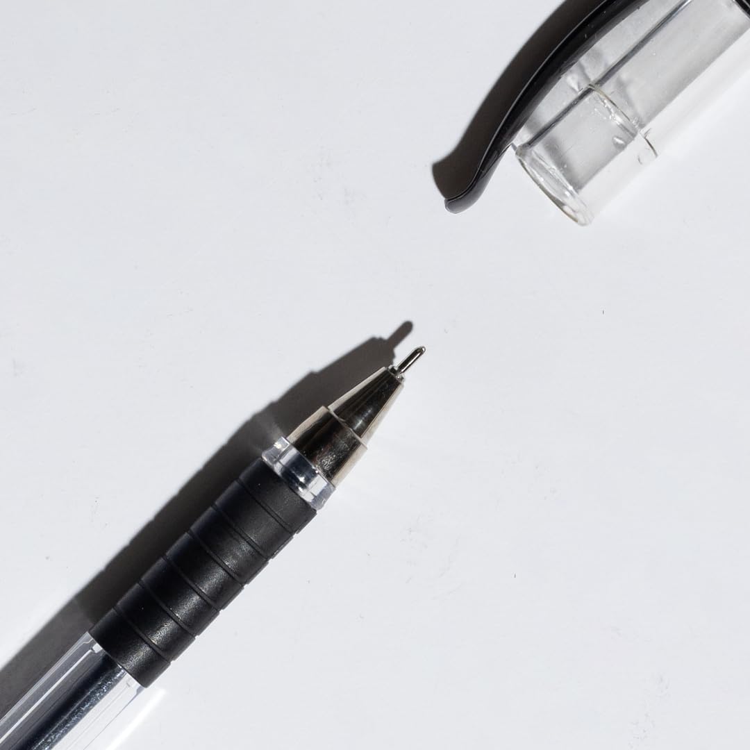Faber-Castell İğne Uç Tükenmez Kalem Seti, 10’lu, Siyah, 0.7 mm, Rahat Yazım, Ergonomik Tutuş