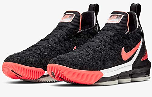 Nike Mens Lebron 16 Black Hot Lava Ci1521 001 Size - 10