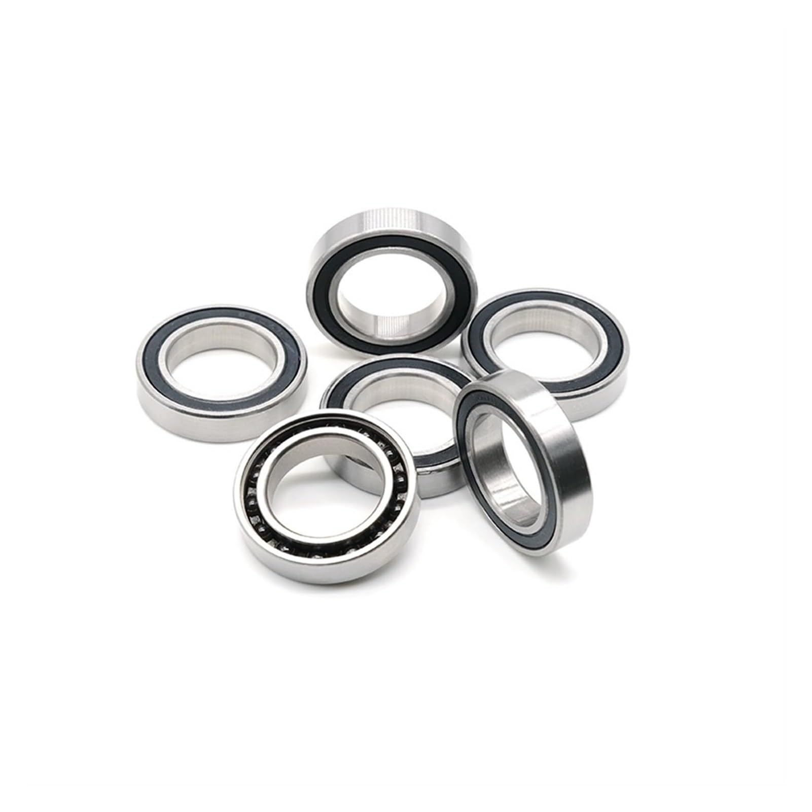 Bearings, 2PC 6804-2RS Bearing 20 * 32 7 mm ABEC-7 6804 RS Bicycle Hub Front Rear Hubs Wheel Ceramic Balls Bearings
