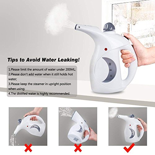 Image of 2 in 1 Handheld Steamer Iron for Clothes for Home and Facial Steamer Portable (multi color)