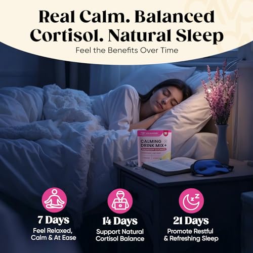 Image of Venture Pal Calm Drink Mix, 12-in-1 Cortisol Reducer & Sleep Aid