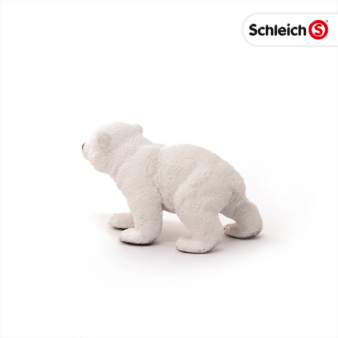 Figurine Schleich Ours Polaire – 14008, Modèle Debout (occasion)