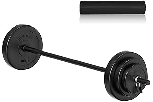 DERACY Barbell Weight Set: Sculpt Your Body, Unleash Your Strength