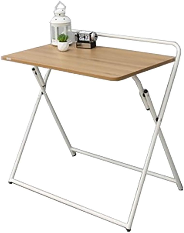 Folding Table, Portable Office Desk，Computer Desk， Home Dining Table，Desk, Learning Table, for Outdoor Stall (Color : A, Size : 60 x 40 cm)