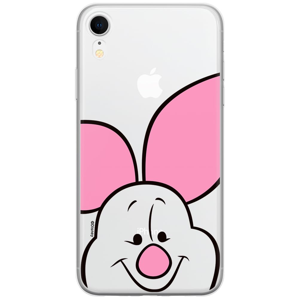 ERT GROUP mobile phone case for Iphone XR original and officially Licensed Disney pattern Winnie the Pooh & Friends 044 optimally adapted to the shape of the mobile phone, partially transparent