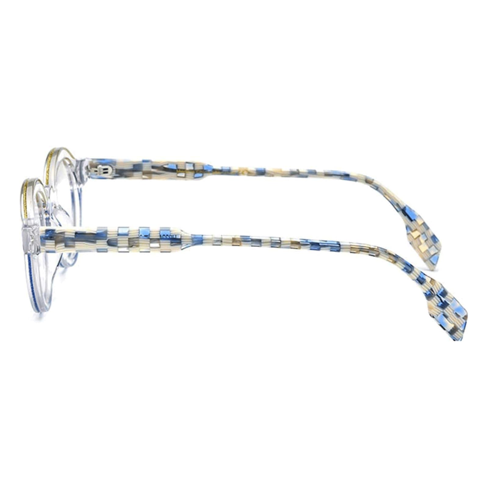 Montature Montature per Occhiali Portatili Montature per Occhiali in Acetato Lenti Trasparenti Creative Montature per Occhiali Occhiali dal Design ergonomico Comodo da Indossare