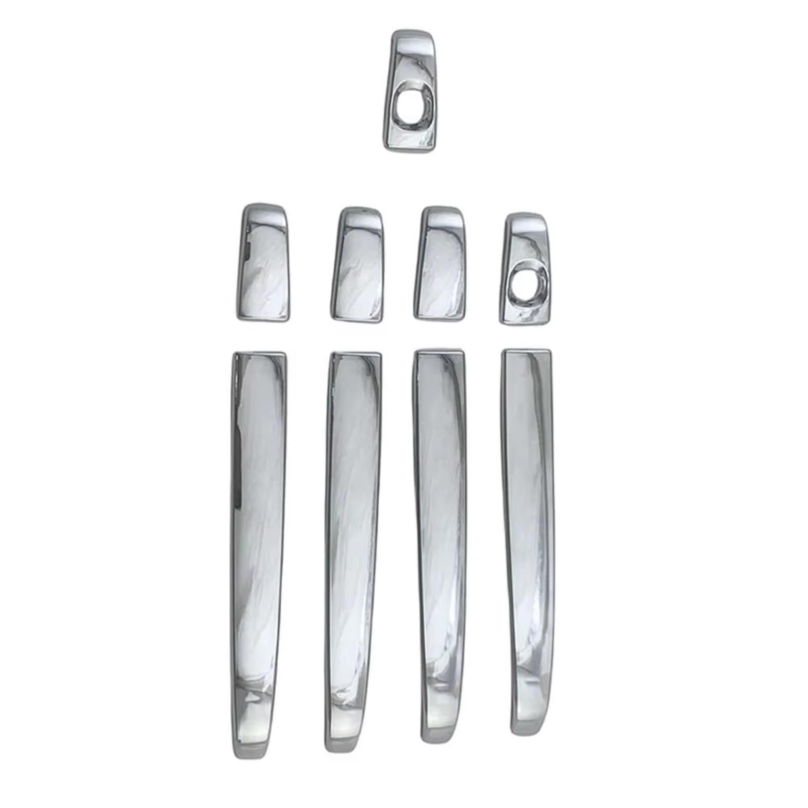 Qdzvalumv Partially Covered Car Door Handles Cover Shell Compatible With Toyota For Camry 2012-2017 Car Exterior Door Handle Cover Decoration Styling Accessories Set(Partially Covered)