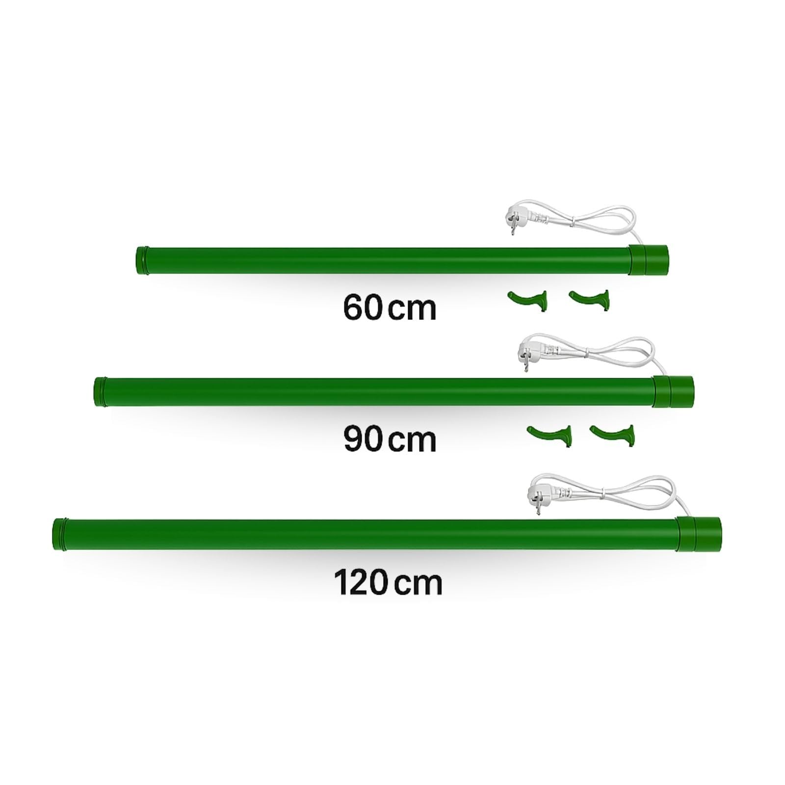 Weedness Calefactor Grow 240 watts 120 cm de largo para cuartos de cultivo y plantas – Cultivo indoor radiador Grow calentamiento rápido y económico