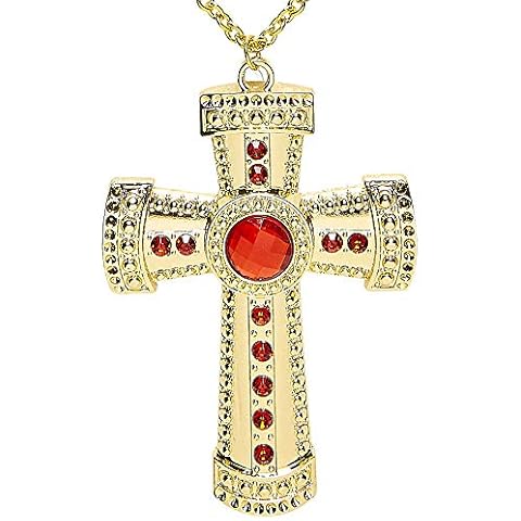 Widmann 95723 - Halskette mit Kreuz und Edelsteinen Cover