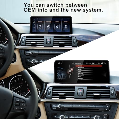 Pantalla Linux 10.25" para BMW Series 1-4 F20-F36 miniatura 5