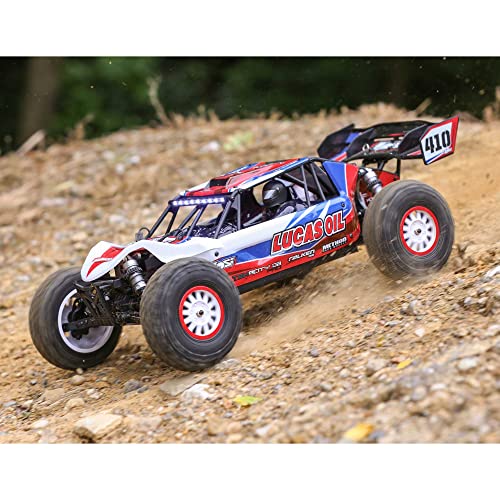Image of Losi 1 /10 Tenacity DB Pro 4 Wheel Drive Desert Buggy Brushless RTR Battery and Charger Not Included with Smart Lucas Oil LOS03027V2T1