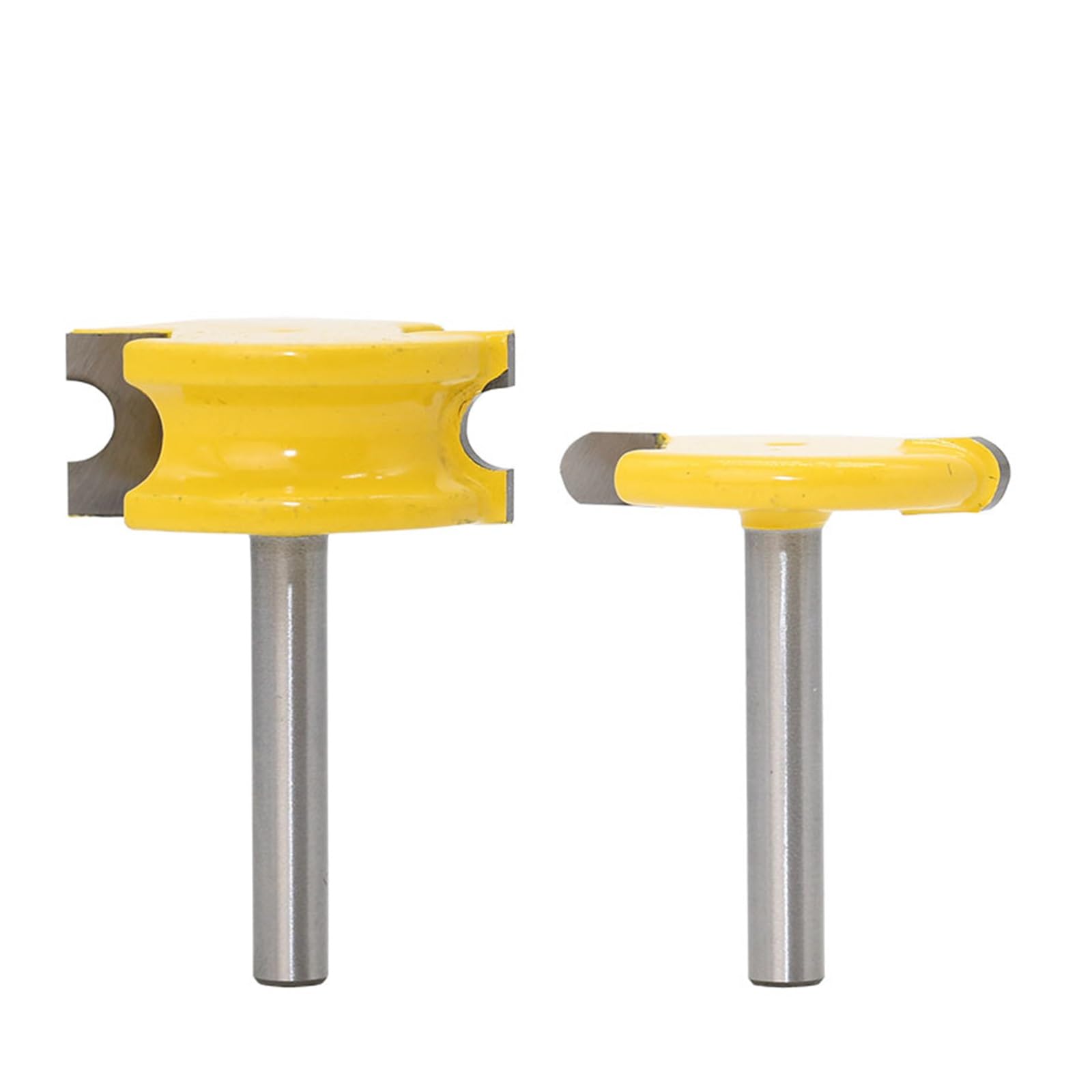 2-teiliges Fräser-Set for Kanu-Perlenflöten, Wolframlegierung, Woodruff Keyseat-Fräser – 6 Mm/6,35 Mm/8 Mm/12 Mm/12,7 Mm Schaft(6mm shank)