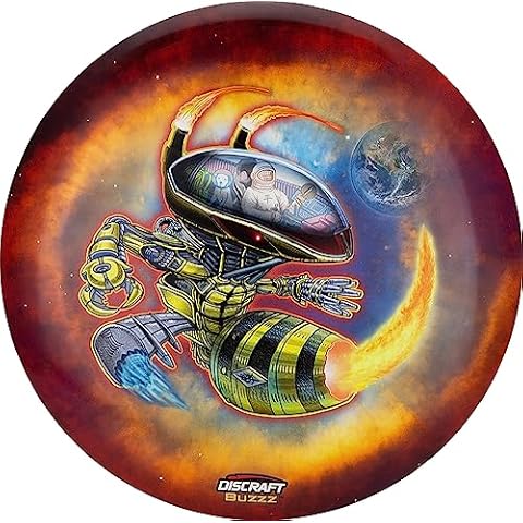 Discraft Supercolor Gallery Fire Buzzz Mid-Range Golf Disc Cover