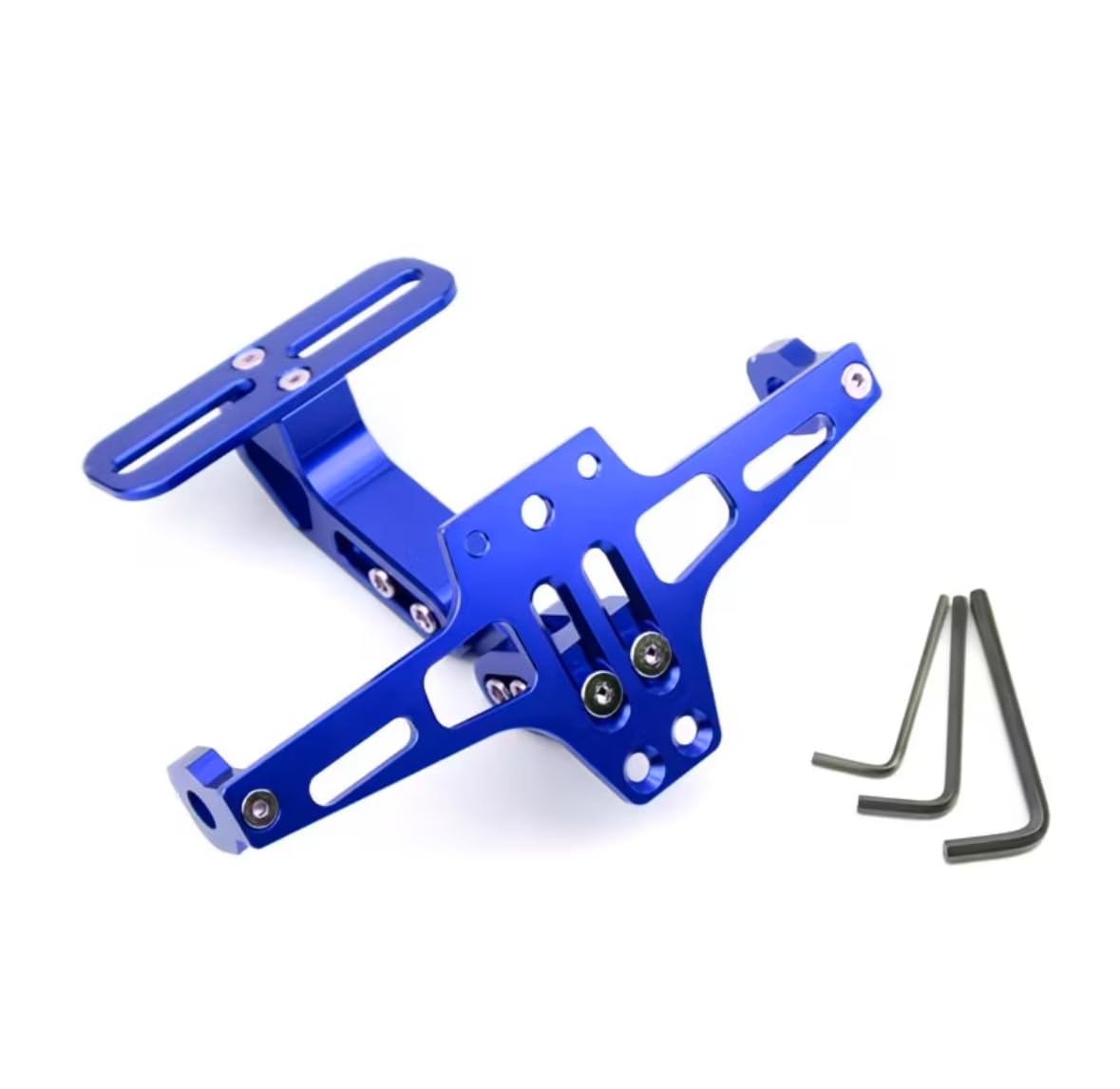 YDSTNiu 1PCS Motorcycle License Plate Bracket for Vespa GTV Sei Giorni,