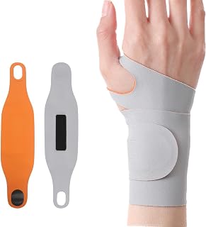 2 Pack Wrist Compression Strap Wrist Brace,Adjustable Thin Carpal Tunnel Wraps Support for Sport,Arthritis Tendonitis,Sprains,Pain
