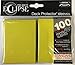 Ultra Pro Matte Eclipse Lemon Yellow Standard Deck Protector sleeves (100 count pack)