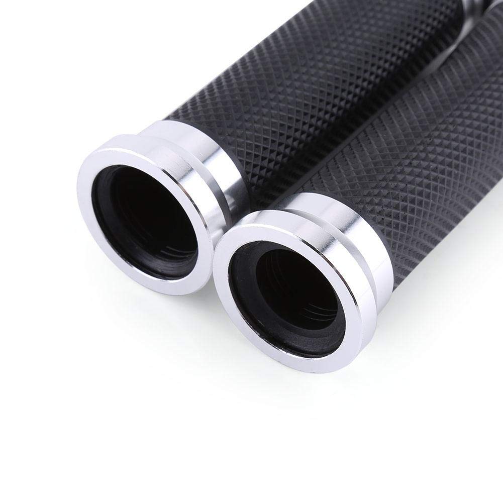 Poignées De Guidon Moto Universelles Keenso - 2 Pièces 22mm (7/8"), Antidérapantes Et Absorbantes