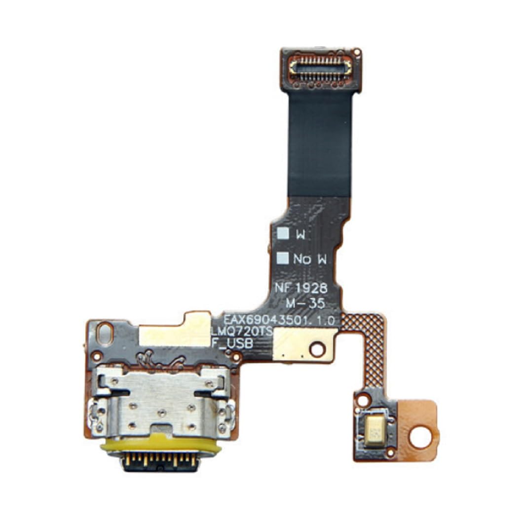 YESUN USB Charging Port Flex Cable with Microphone Mic for LG Stylo 5 Q720 Q720PS Q720TS Q720CS Q720VS Q720MS Charger Connector Dock Plug Repair