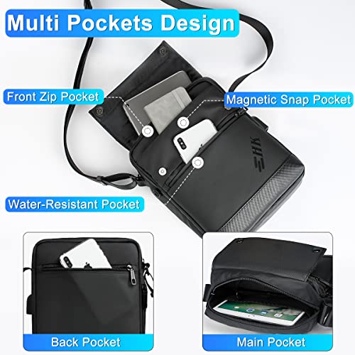 Hk Borsa a Tracolla Uomo Impermeabile Grande con