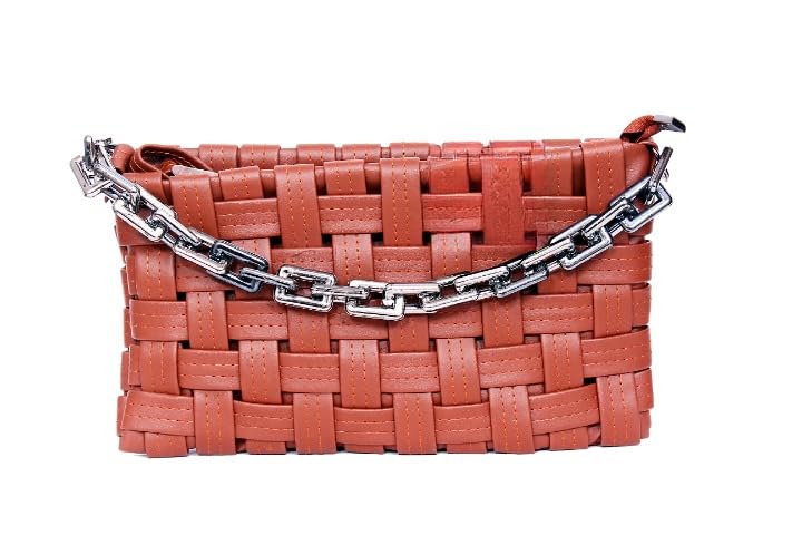 Yatee Chattai Design Sling Hand Bag, Shoulder Bag for Women and Girls Stylish Hand Bag, Pack of 1 (Red) (B0D3VGRP3H) Amazon Price History, Amazon Price Tracker