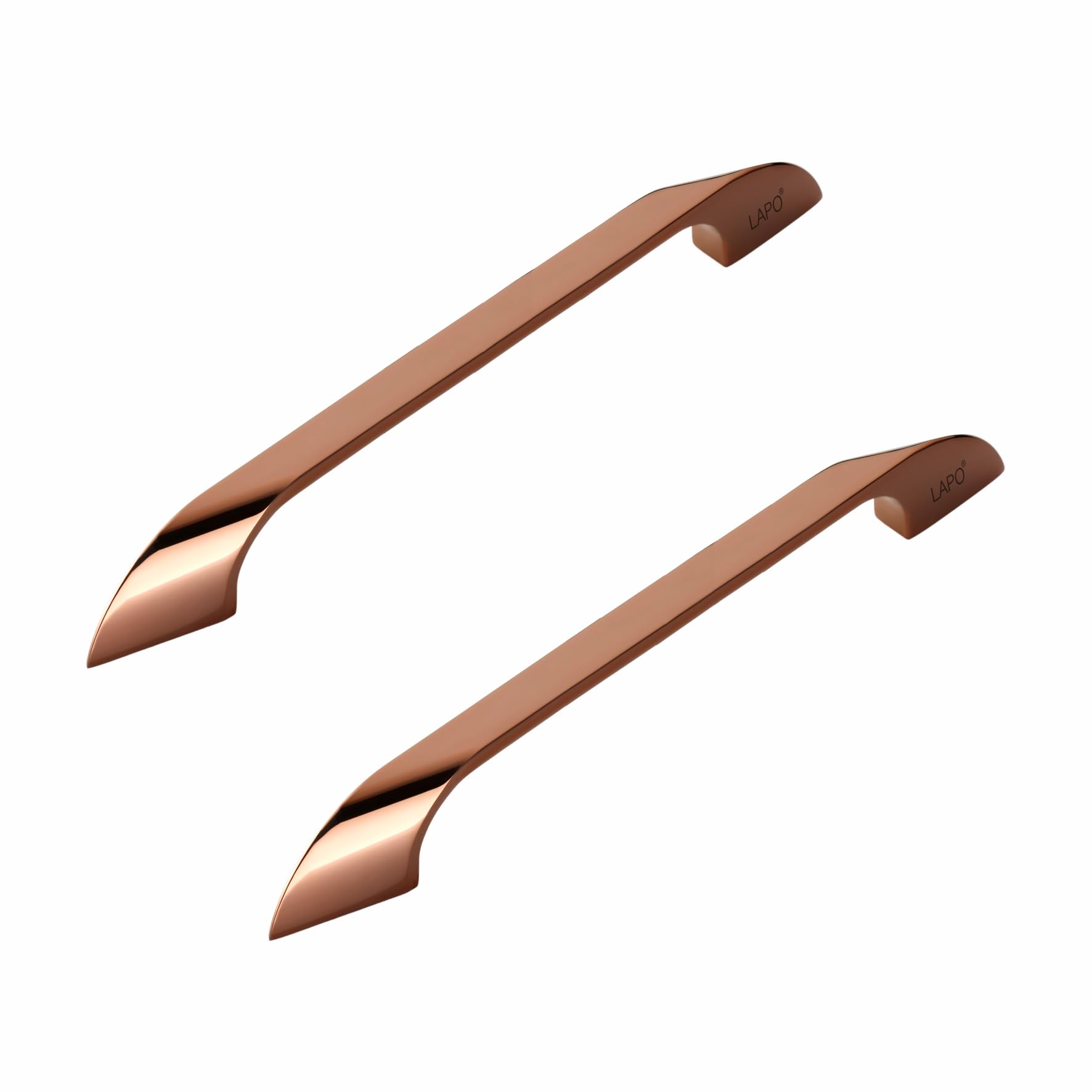 LAPO 4 Inch Cabinet Handles for Drawer Use, Kitchen & Wardrobe Fit, Scratch Free Surface, Easy Mount System, DIY Installation, 3 Years Warranty (96mm, PVD Gold Finish, Pack of 2) - Twist — Amazon image 31