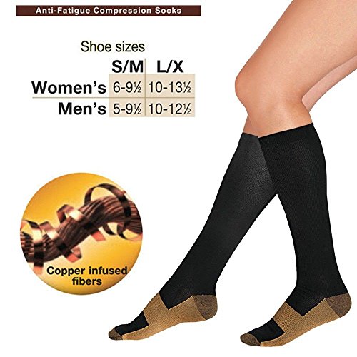 As Seen On Tv Copper Socks Anti-Fatigue Compression Socks2