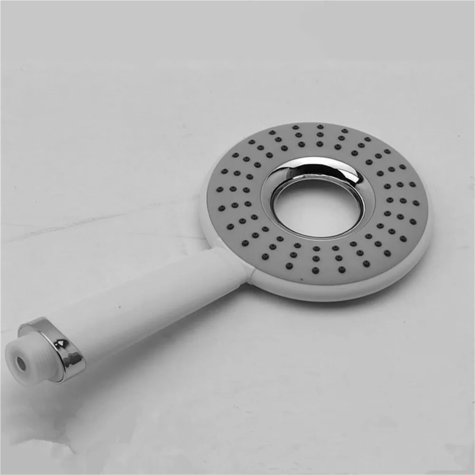 2 pezzi soffione bagno a pioggia accessori for il ad alta pressione ugello spruzzo a for risparmio idrico per Bagno(White)