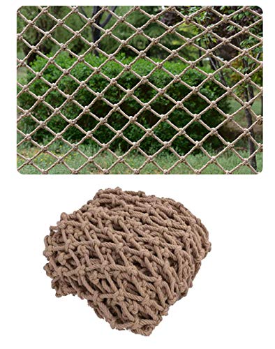 Filet de sécurité escalade extérieur et hamac balançoire en chanvre 6mm