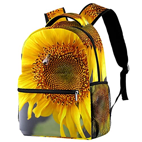 Sac à dos mignon motif tournesols pour donner le sourire à la rentrée