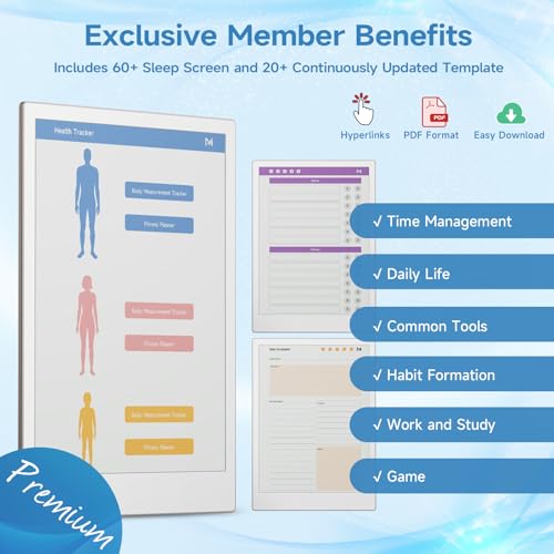 Ayotu Capa para notável Paper Pro, livro de tecelagem mosaico com fivela de caneta, capa magnética i