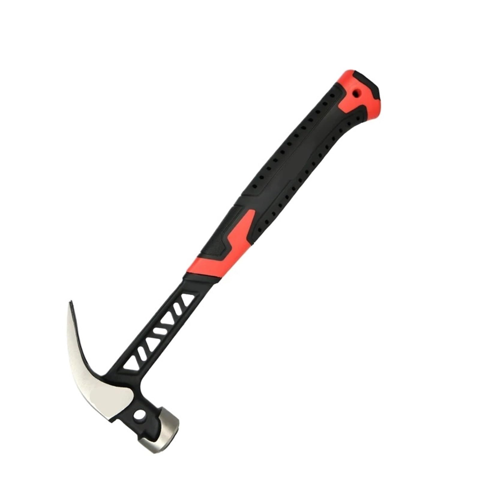 Martillo de garra amortiguador, herramienta manual carpintero acero con alto contenido carbono(16 oz)