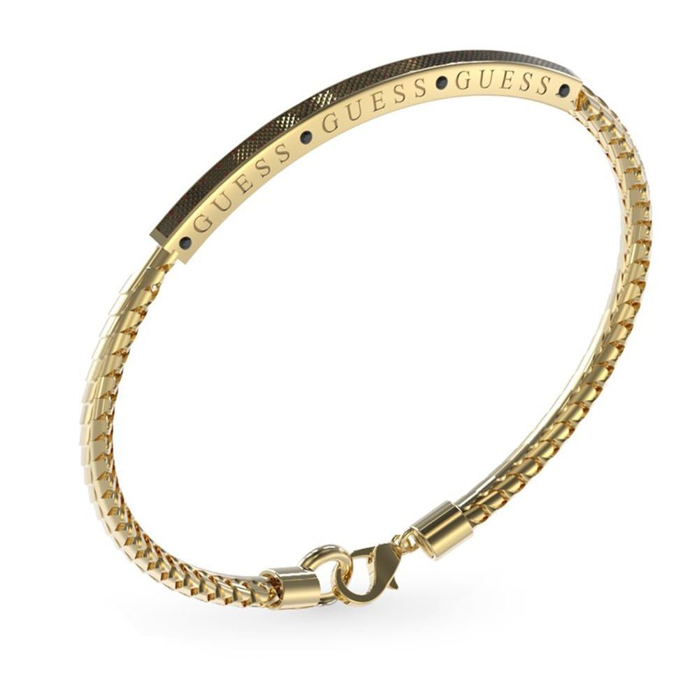 GUESS Jewellery Man Bracelet JUXB03213JWYGBKS Brand, one size, Non-Precious Metal, No Gemstone