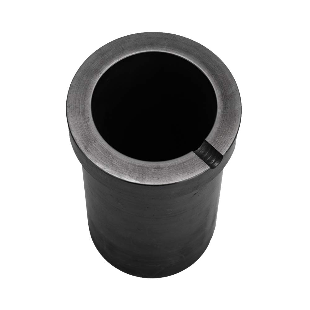 Crisol de Grafito para fundición de Cobre de Joyas de Oro Refinación Horno, 8 kg de Capacidad,Graphite
