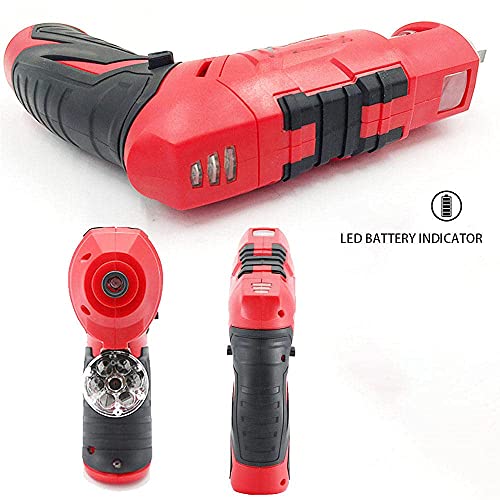 QHYXT Akku-Bohrschrauber, Akku-Bohrschrauber, Akku-Schrauber mit Vorwärts-Die Maschine ist mit Gummi überzogen und liegt bequem in der Hand/mit Lithium-Batterie-Schutzplatte – Bild 5