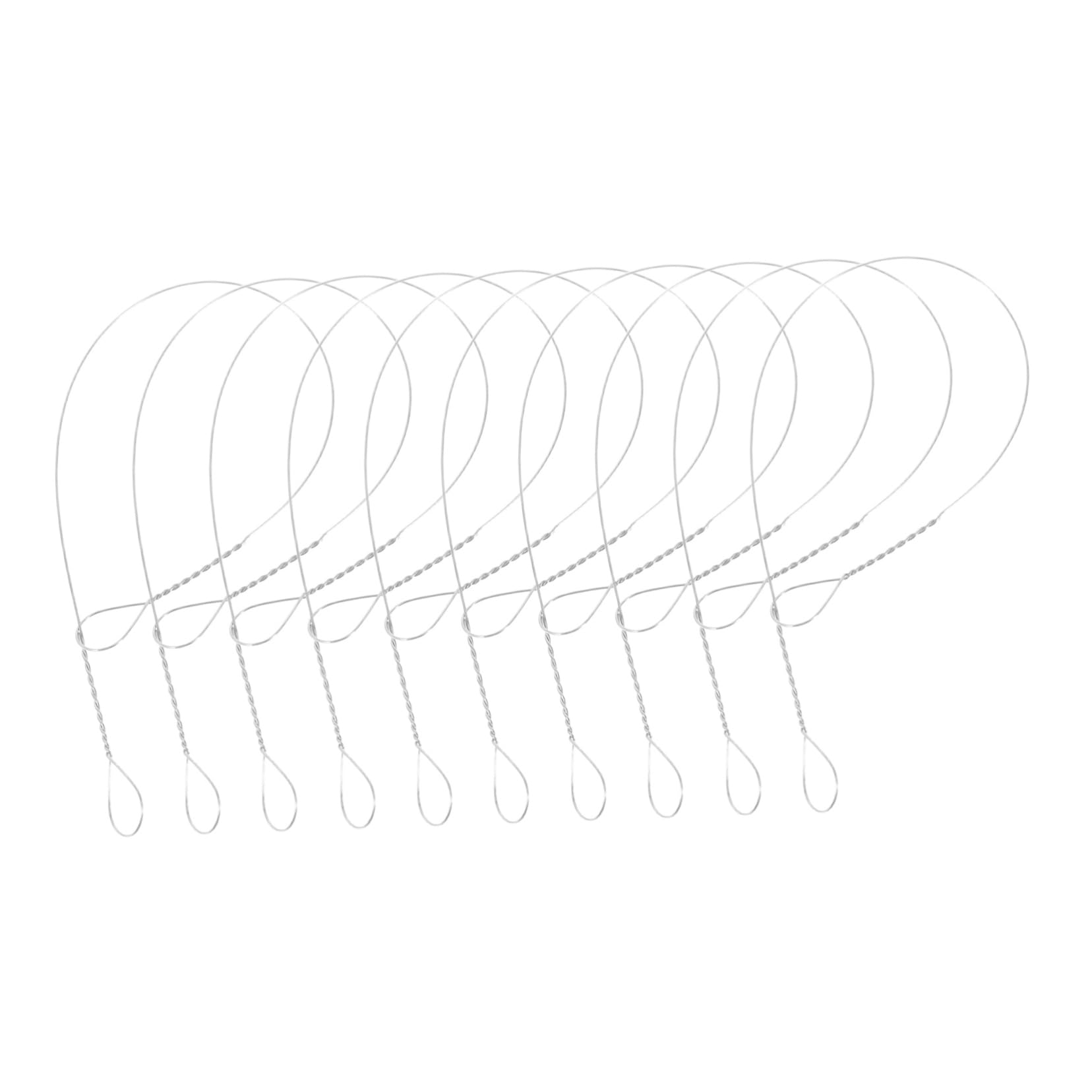 OKUMEYR 10pcs Cheese Wire Slicer Wire Replacement for Cheese Slicer Stainless Steel Multipurpose