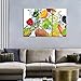 Colorful Various Fruit with Splash Water Wall Art Painting The Picture Print On Canvas Food Pictures for Home Decor Decoration Gift