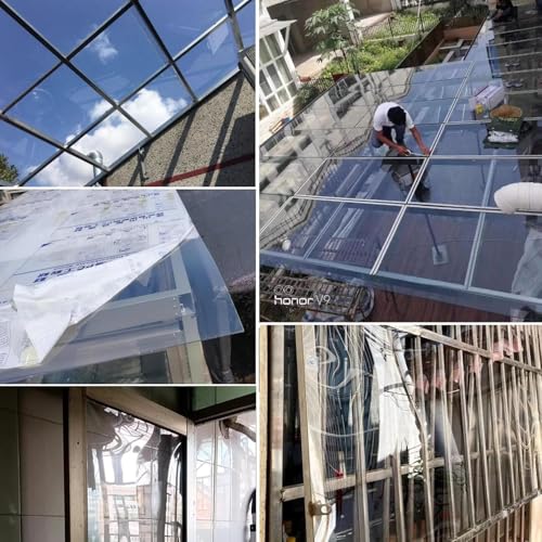 Toit en polycarbonate pour abri auto et serre avec vis incluses - 7