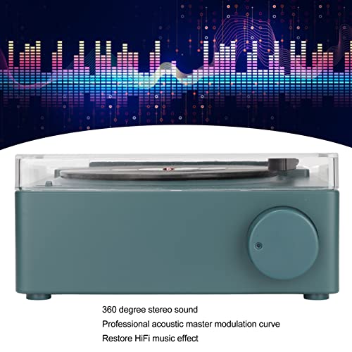 Hoopoocolor Haut Parleur Bluetooth Rétro Réveil, Haut Parleur Bluetooth sous La Forme d’un Tourne Disque Vinyle, Haut… - Les Beatles, Paul McCartney, John Lennon, RIngo Starr, George Harrison Hoopoocolor Haut Parleur Bluetooth Rétro Réveil, Haut Parleur Bluetooth sous La Forme d'un Tourne Disque Vinyle, Haut… – Image 3