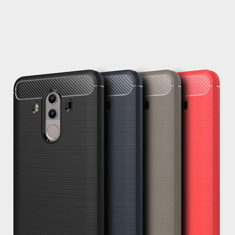 Image of Hybrid Carbon Fiber Back Case for Huawei Mate 10 Pro (Blue)