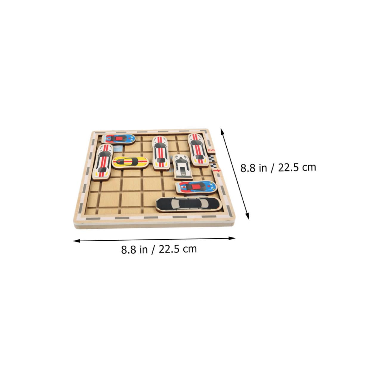 Juguete Educativo 1 Set para Niños Laberinto de Coches de Madera