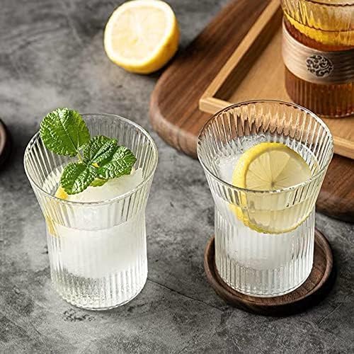 270ml Water Glass 6 PCS Set | Clear Transparent Everyday Beverage Serving Glasses | Clean and Modern Design Glassware for Juice, Soda & Water | Practical Drinkware for Home and Guest Use