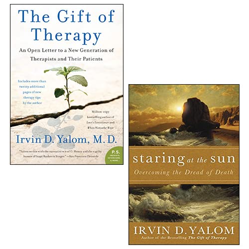 Irvin D. Yalom Collection 2 Books Set (Staring At The Sun Being at peace with your own