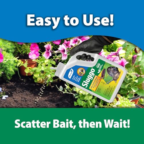 Image of Monterey Sluggo - Organic Gardening Slug Bait & Killer, Wildlife and Pet Friendly, 5-Pounds