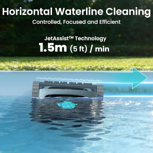 Image of Aiper Scuba S3 Robotic Pool Cleaner for All Inground Pools, Obsidian