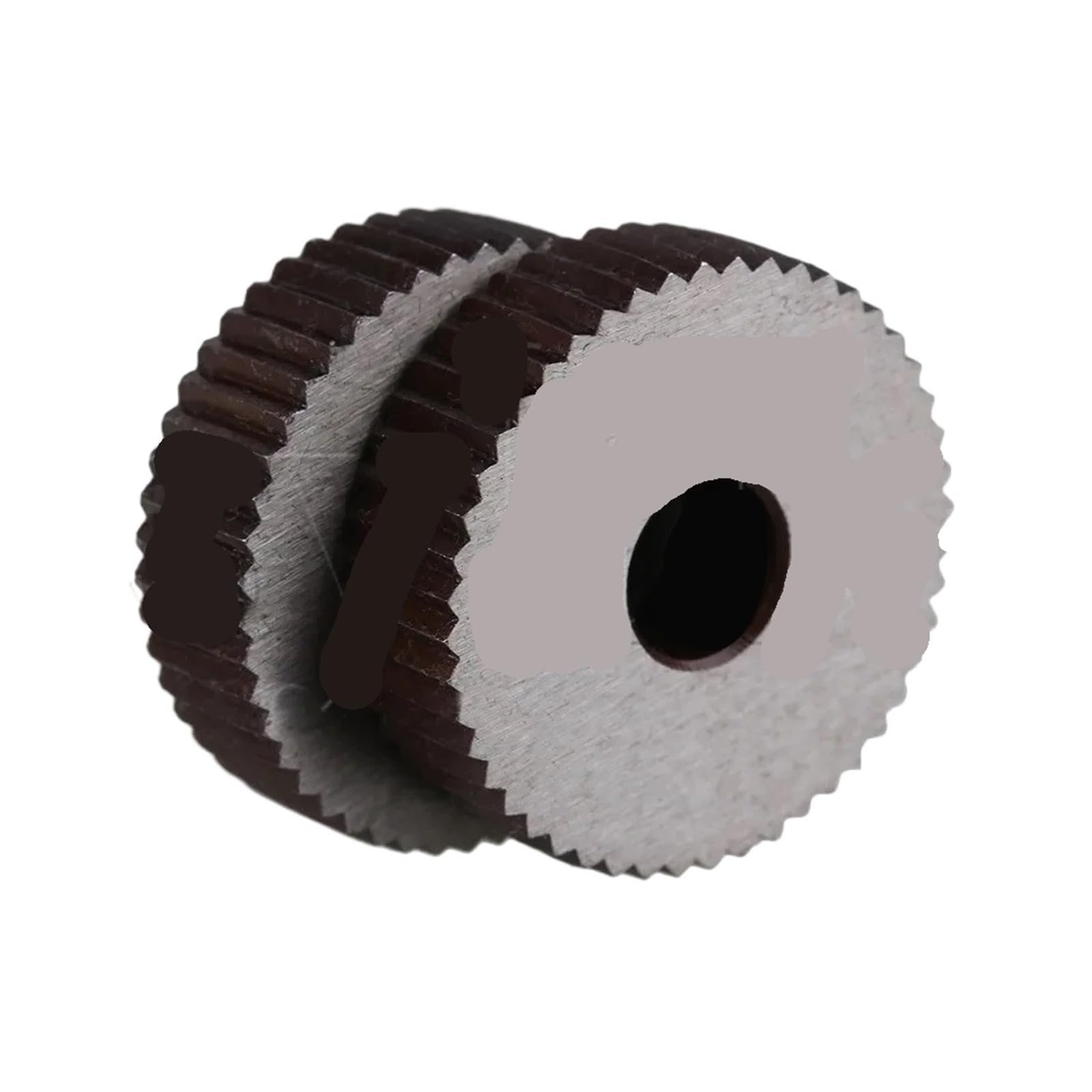Stalowe proste liniowe kółko radełkowane 2 szt. 28x8mm 1,8mm podziałka