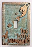 The Little Mermaid - Light Switch Cover (Aged Patina)