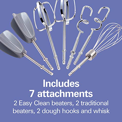Buy Hamilton Beach 6Speed Electric Hand Mixer with Whisk, Dough Hooks